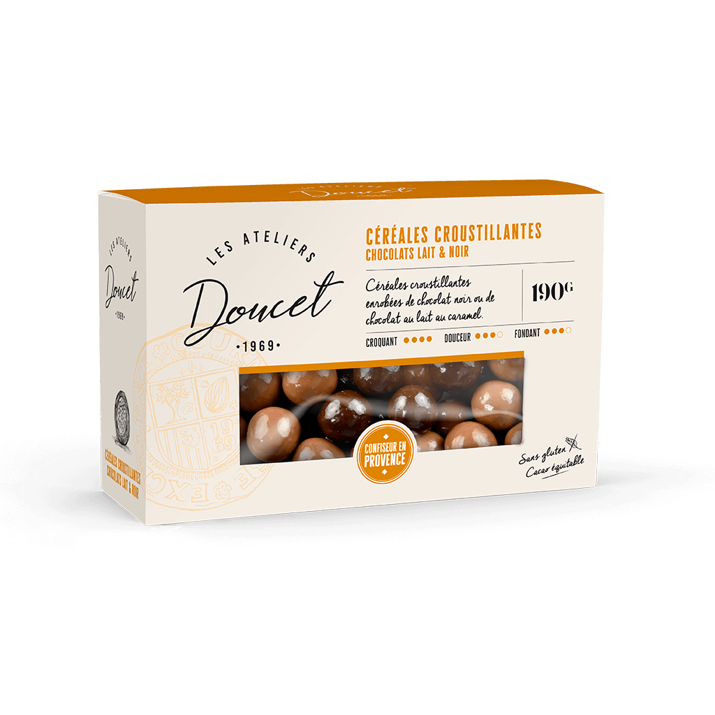 cereales croustillantes lait noir